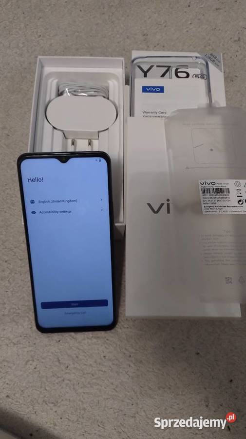 VIVO Y76 5G NOWY