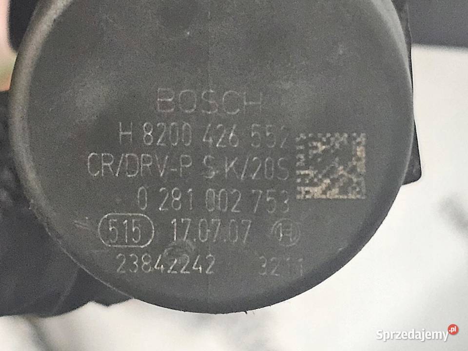 TRAFIC VIVARO 20 DCI M9R786 114 12r listwa osobowe