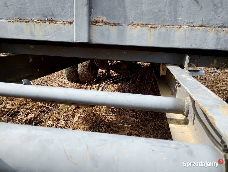 Przyczepa samoróbka Przyczepy rolnicze Wierzchowiska Pierwsze