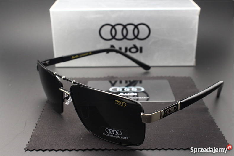 Okulary Polaryzacyjne AUDI ORYGINALNE ETUI Z Antyrefleks  Gdańsk