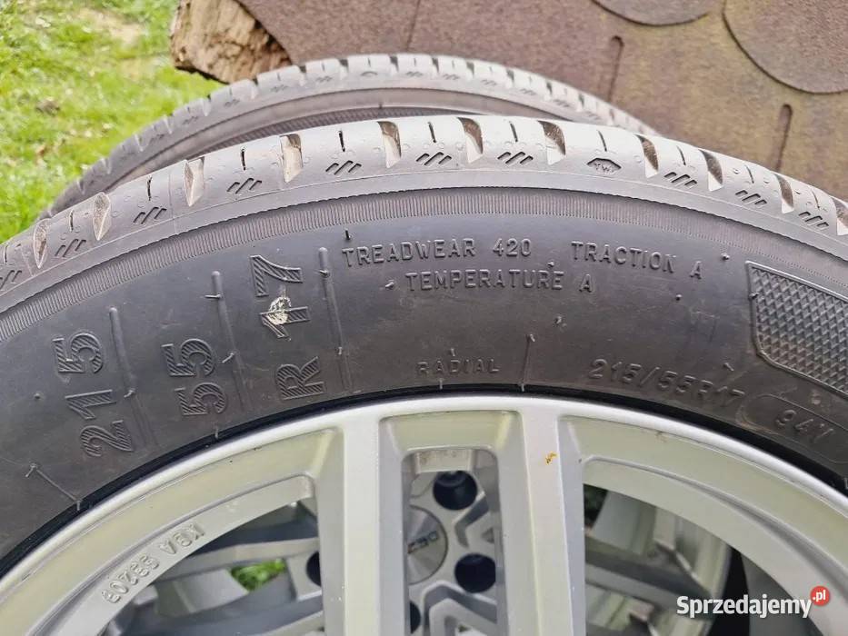Felgi aluminiowych DEZENT z oponami letnimi 17 4 Godzianów