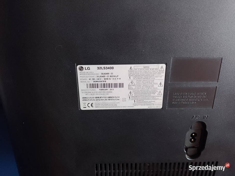 telewizor LG 32cale Świebodzice