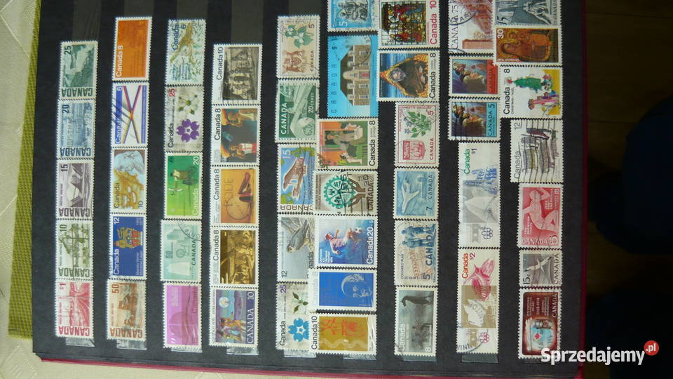 Znaczki Kanada Filatelistyka Myszków