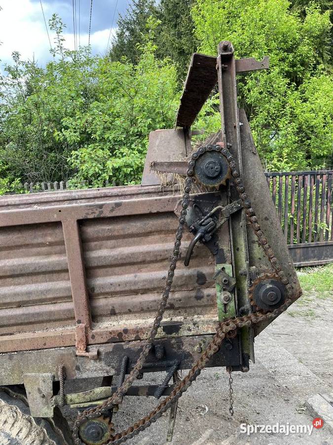 Rozrzutnik obornika walfarma 35 t nieuszkodzony świętokrzyskie Kielce