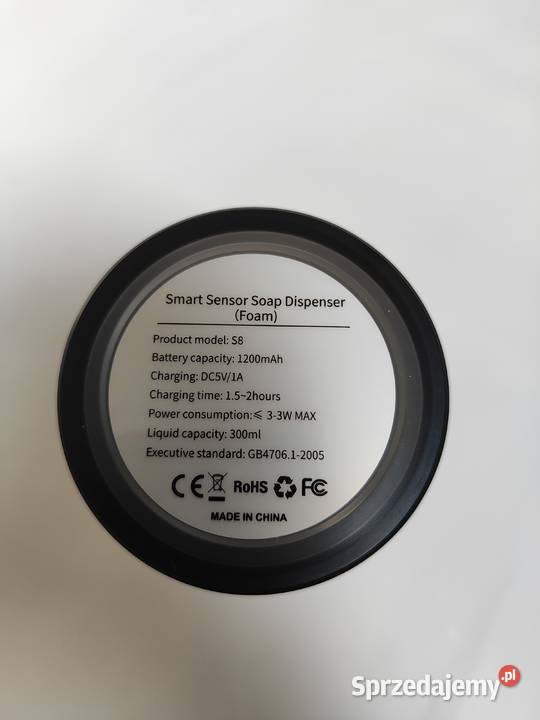 Bezdotykowa Mydelniczka Dozownik Mydła Stalowa Wola