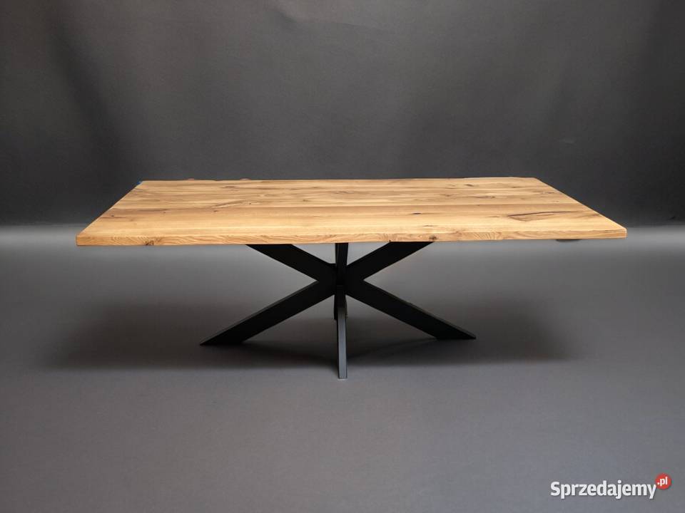 Stół dębowy noga pająk Poznań