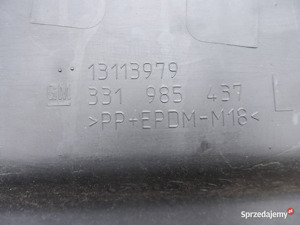 Listwa progowa Lewa Opel astra H osobowe Myszków