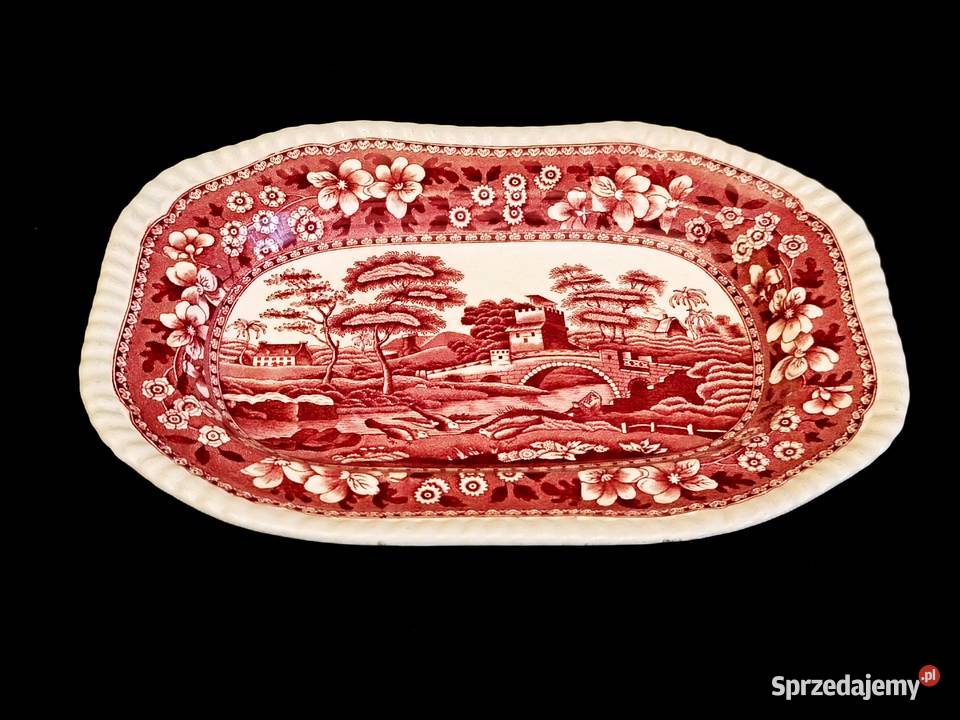 Półmisek angielski Copeland Spodes Tower Chełm