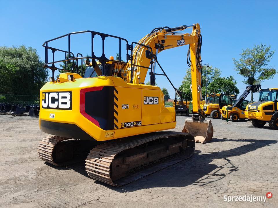 KOPARKA GASIENICOWA JCB 140X 2020R CAT VOLVO Koparki Krotoszyn