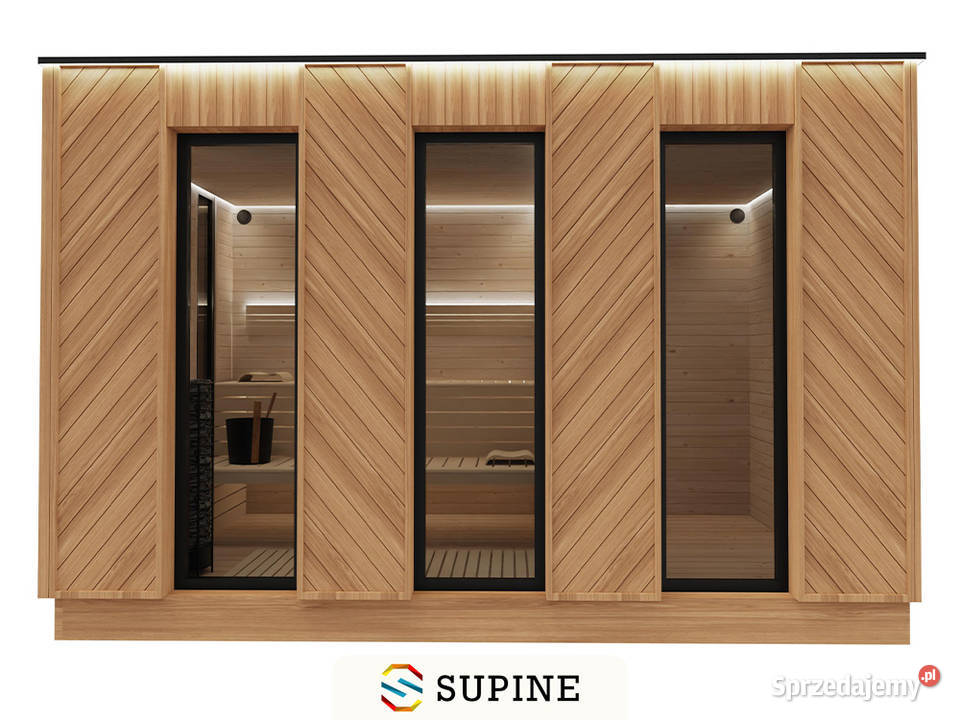 Sauna ogrodowa Berg 390 x 230 Sauny Bielsko-Biała
