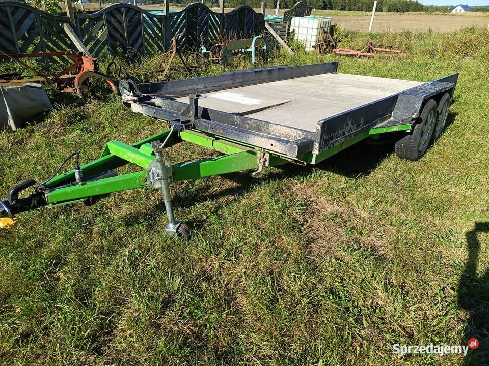 Laweta aluminiowa uchylna 2004r pomorskie Mściszewice sprzedam