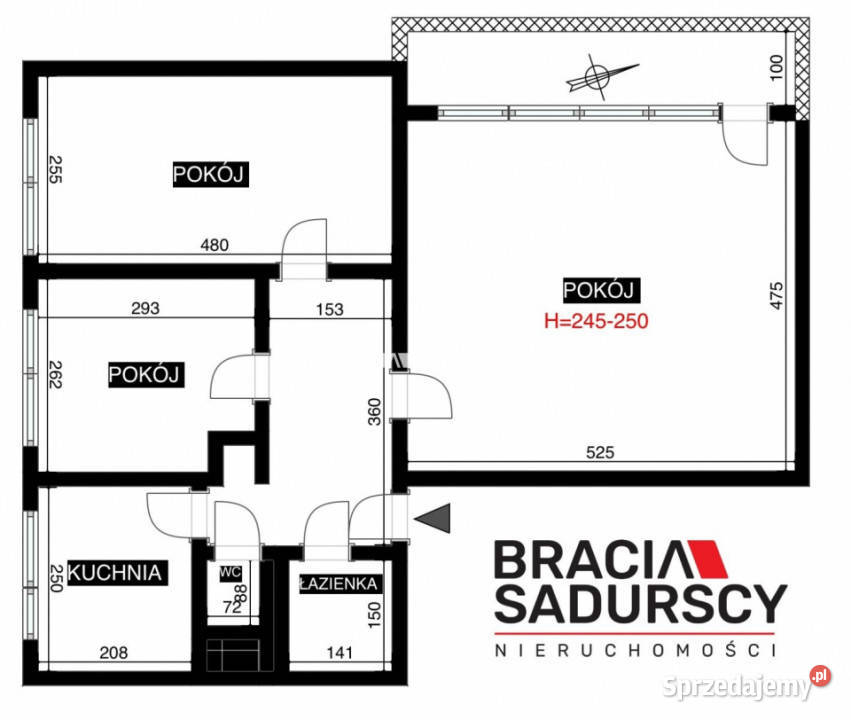 Mieszkanie sprzedam Skawina 6023m2 3 pokoje Sprzedaż