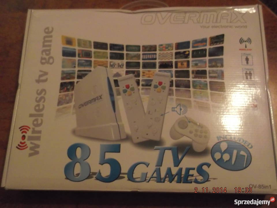 Interaktywna Konsola bezprzewodowa OVERMAX 85 Gi pomorskie