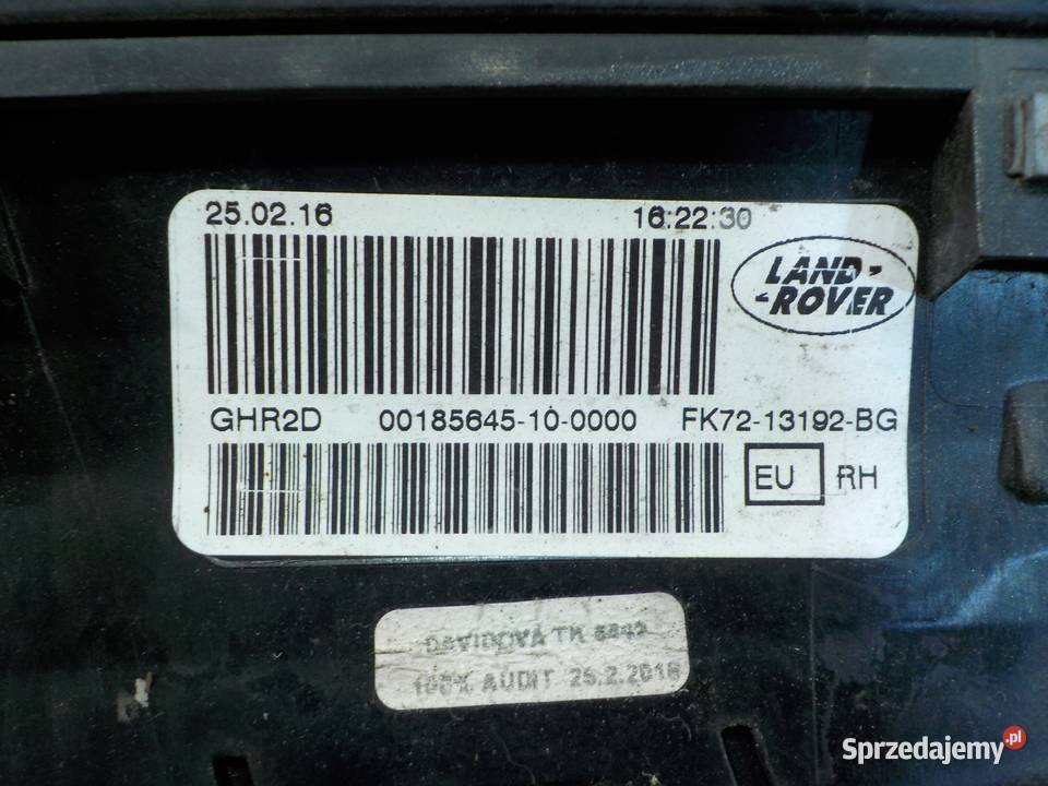 LAND ROVER DISCOVERY SPORT 20 TD4 lampa prawa Suków