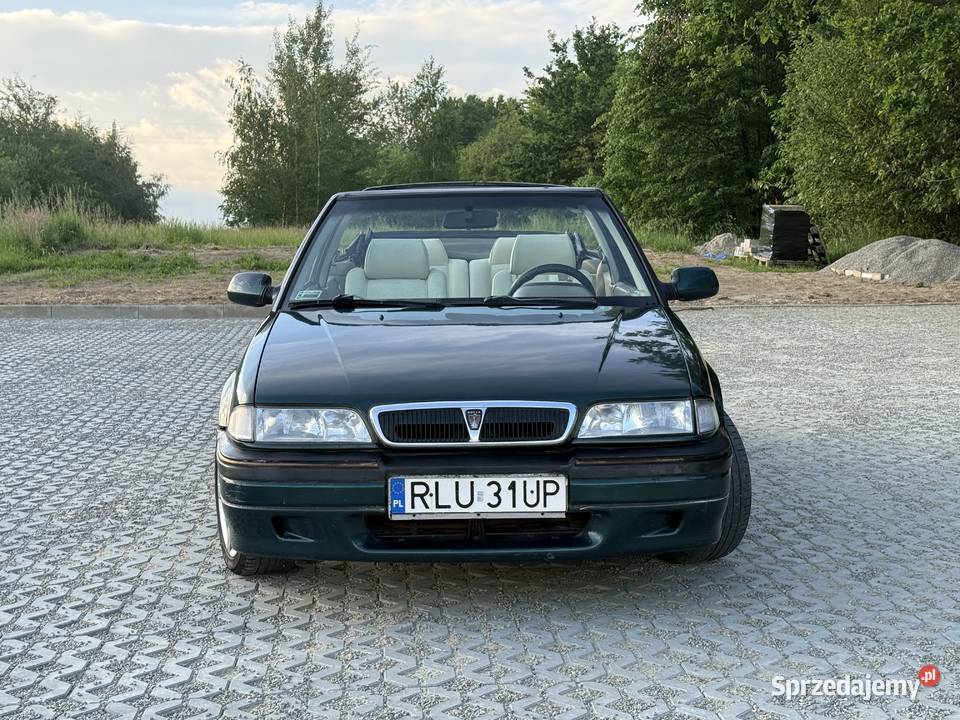 Rover 216 Cabrio 16 Benzyna LPG 1995 Klasyk Zarejestrowany w Polsce 216 podkarpackie Rzeszów