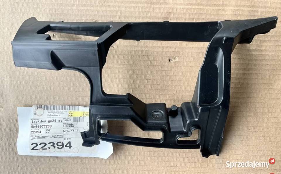 VW GOLF VI PRAWY LEWY ŚLIZG ZDERZAKA PRZÓD Międzychód sprzedam