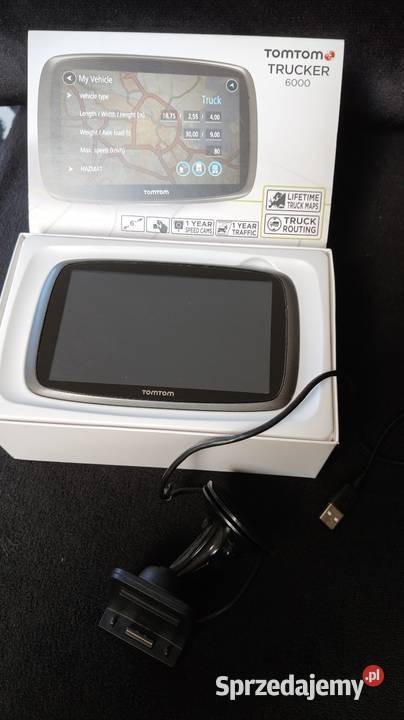Tom Tom Trucker 6000 do ciężarówki i osobówki zachodniopomorskie Bobolice