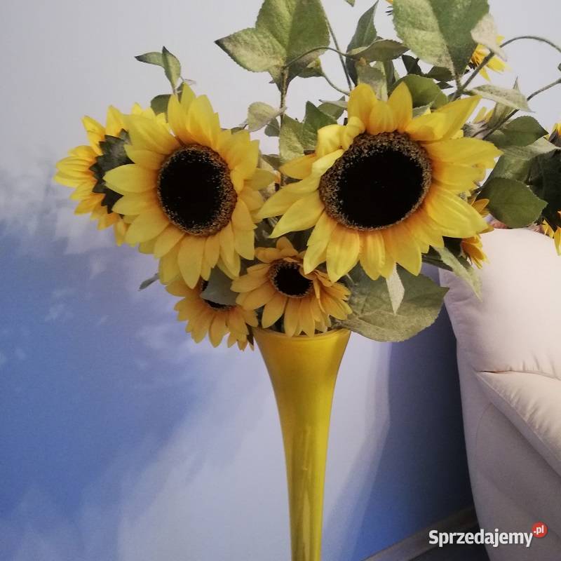 Słoneczniki kwiaty sztuczne kompozycja Sieradz