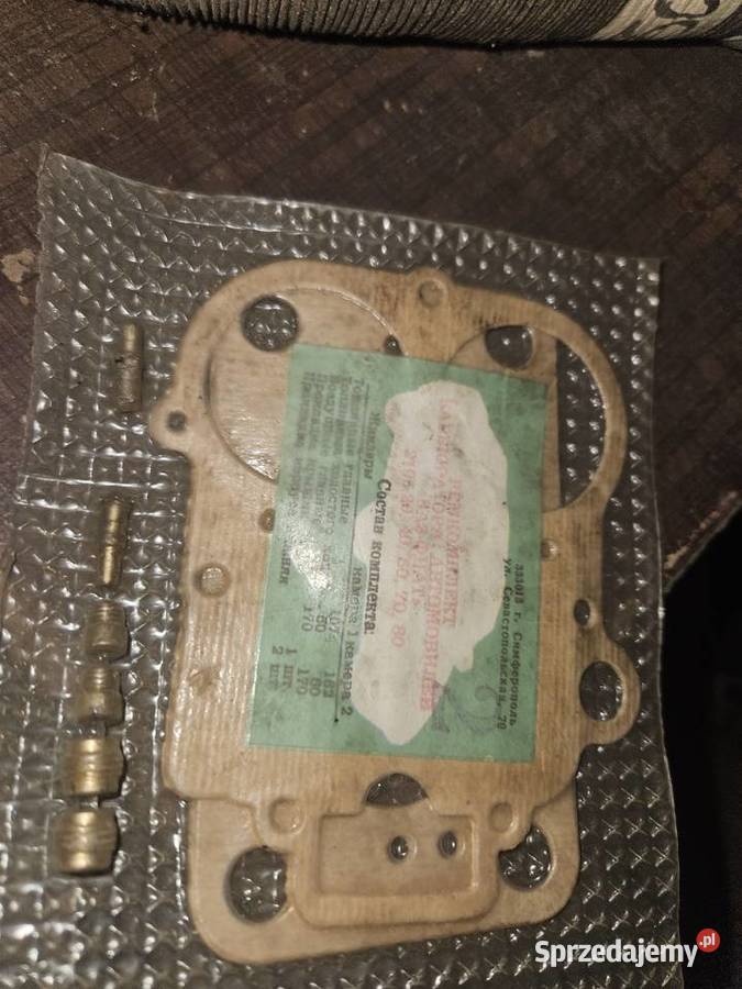 Łada 2105 uszczelki gaźnika komplet łódzkie Łódź