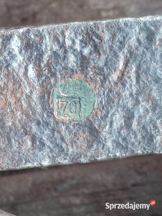 Stara żeliwna waga szalkowa Dulcza Wielka