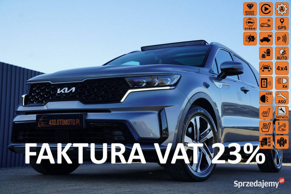 Kia Sorento HEAD UP acc FUL LED 7os WENTYLACJA światła LED