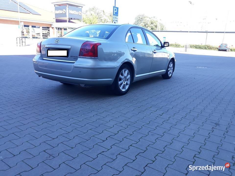 TOYOTA AVENSIS 20VVTi 147SALON POLSKA pierwszy właściciel łódzkie