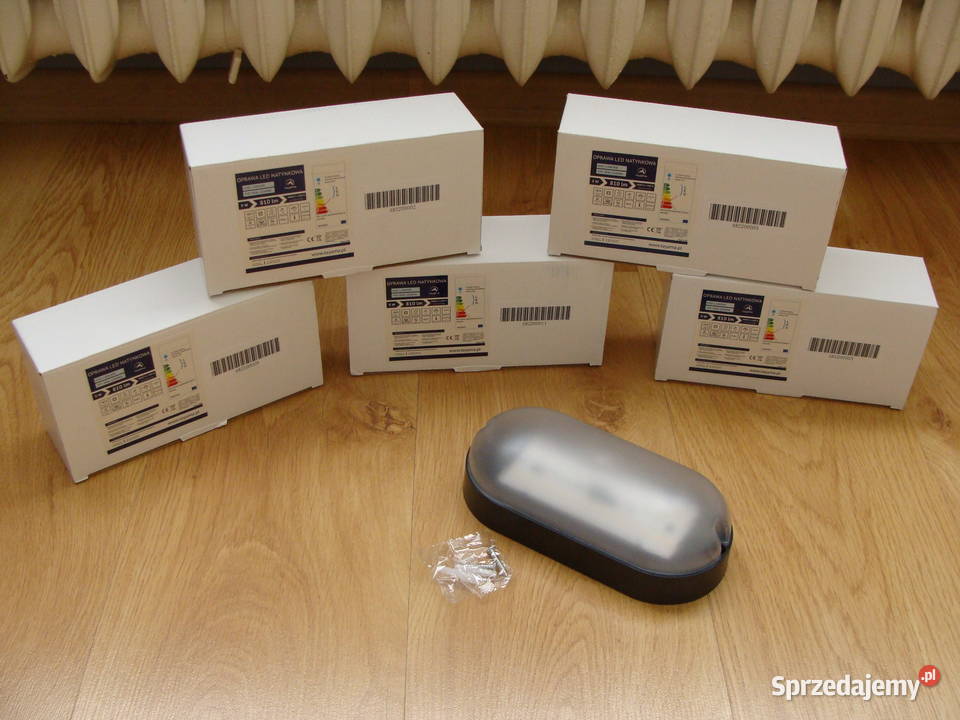 Oprawa lampa LED piwniczna kanałowa 9W IP65 Wieluń sprzedam