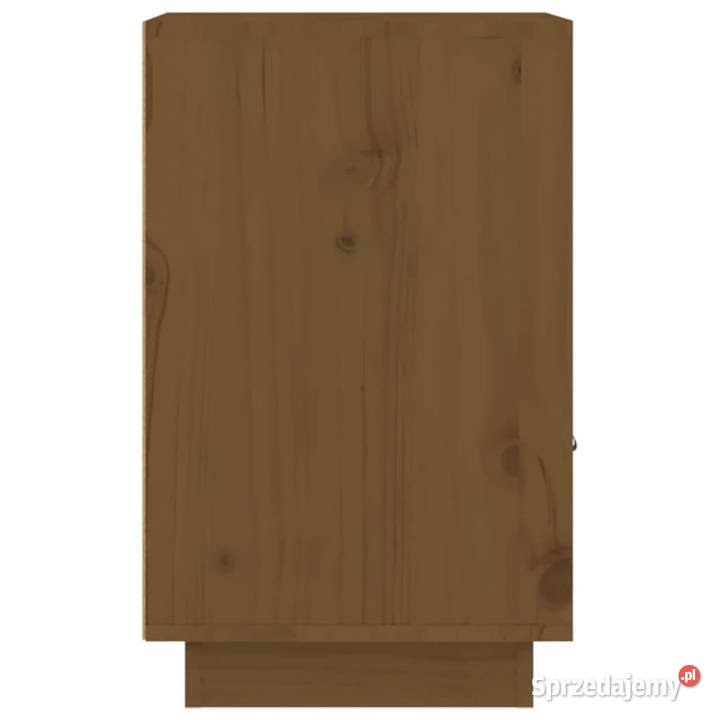 Szafka nocna miodowy brąz 40x34x55 lite drewno mazowieckie