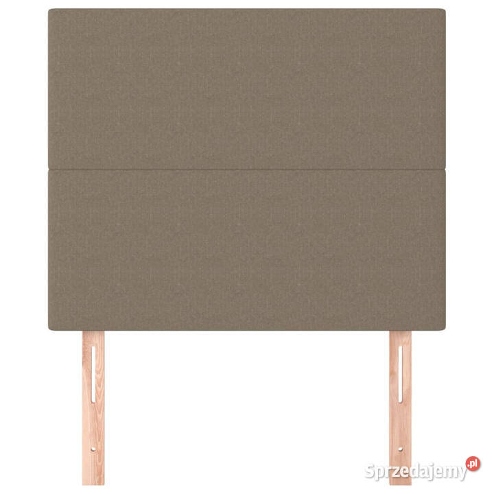 Zagłówki do łóżka 2 taupe 100x5x7888 tkanina mazowieckie Warszawa sprzedam