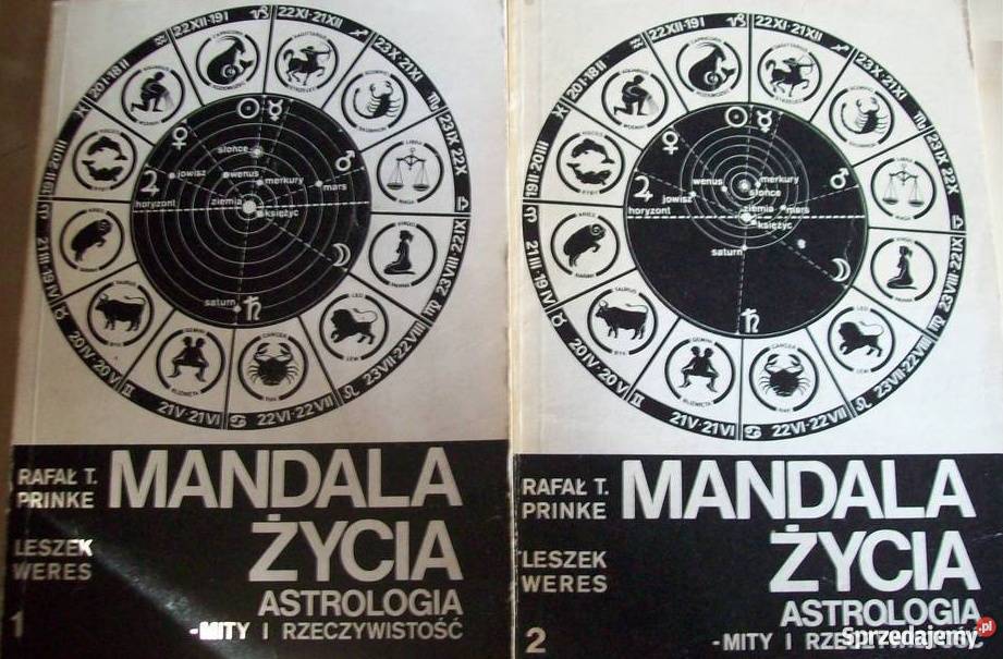 MANDALA ŻYCIA ASTROLOGIA MITY I RZECZYWISTOŚĆ Rok wydania 1982 Koszalin