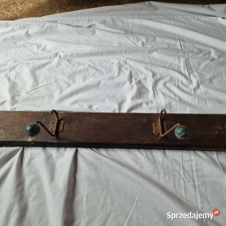 Wieszak przedwojenny vintage stary wieszak 110 małopolskie Brzesko sprzedam