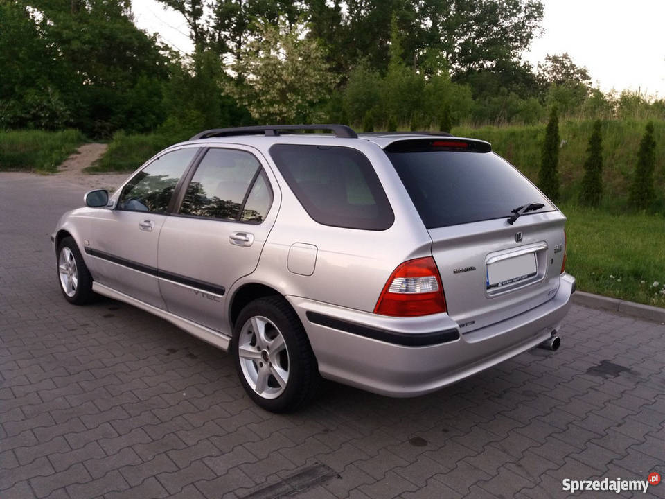 HONDA CIVIC VI AERO MC2 VTI B18C4 VTEC DOHC 169 skórzana tapicerka Pabianice