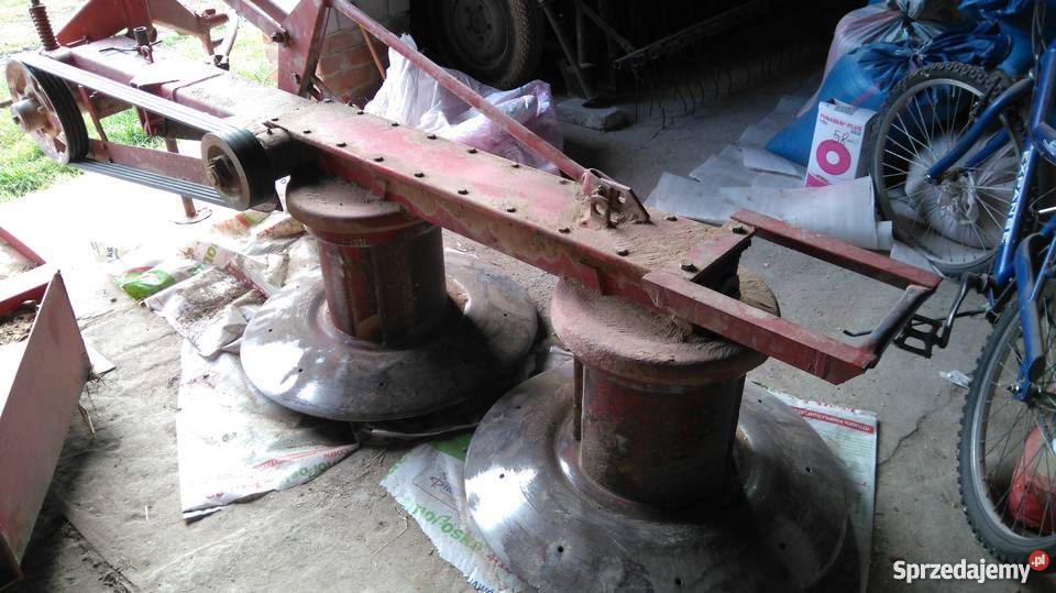 Kosiarka rotacyjna ZTR 165 czeska Maszyny zielonkowe Bielecha