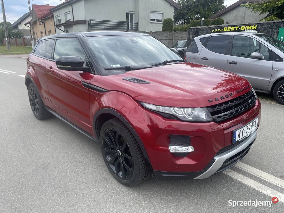 Land Rover Evoque 2012 śląskie Częstochowa