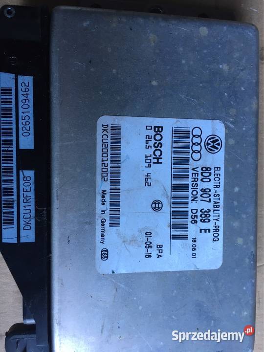 Sterownik Abs 8D0907389E 0265109462 osobowe Chojnice