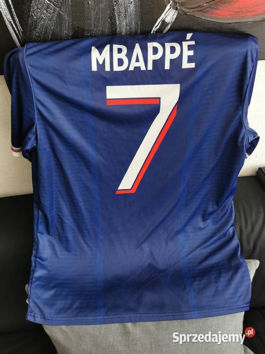 Koszulka Mbappe PSG rozmiar XL Nowa Łódź sprzedam