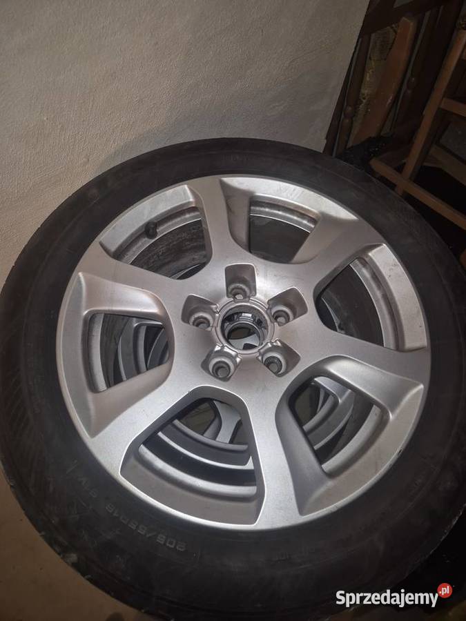 Felgi audi vw 5x112 16 opony letnie Hrubieszów