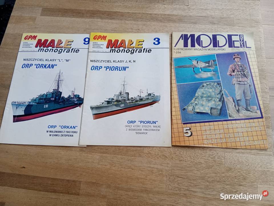 Stare czasopisma Skrzydlata Polska Mały Modelarz
