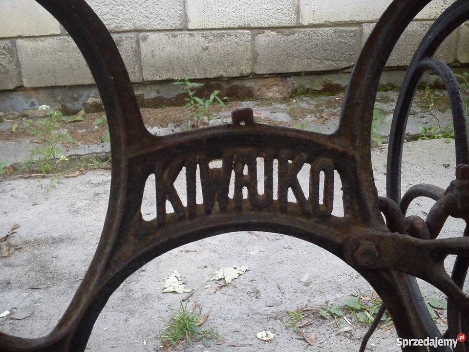 Maszyna do szycia Kiwajko Singer ponad 100letnia podlaskie Ciechanowiec