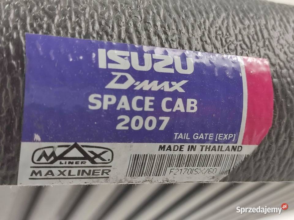 TAPICERKA KLAPY TYŁ ISUZU D 2007 NOWA ORYGINALNA