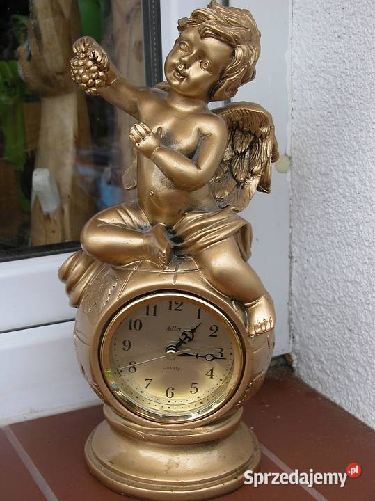 figurka anioł z zegarem adler Gorzów Wielkopolski