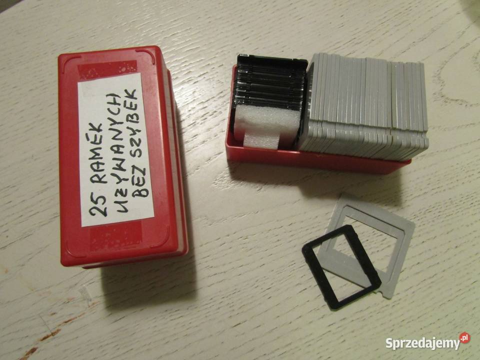 RAMKI DO SLAJDÓW BEZ SZYBEK Elektronika Warszawa sprzedam