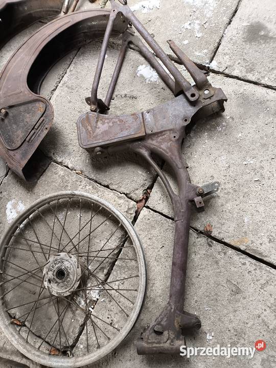 Simson SR2 SR2 rama wahacz błotnik koła Skarżysko-Kamienna