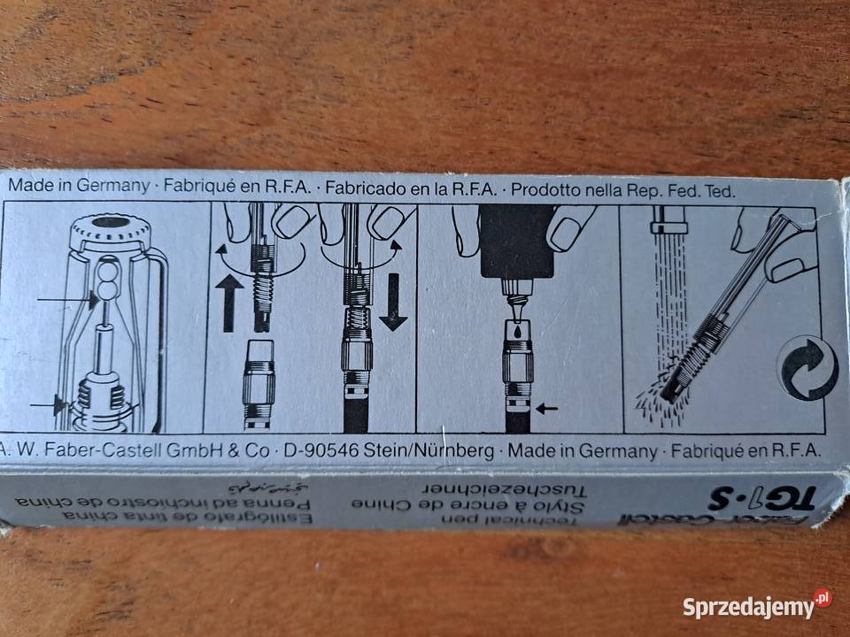 2x Rapidograf Faber Castell 025 mm 05mm Warszawa sprzedam