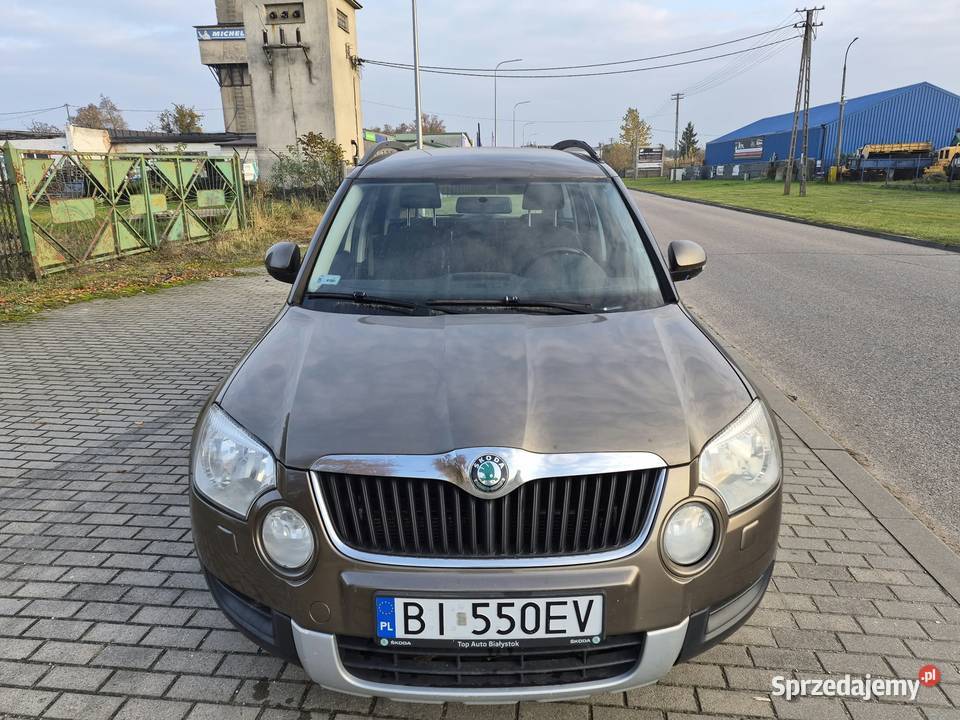 SKODA YETI ładna 2011r HAK Grajewo sprzedam