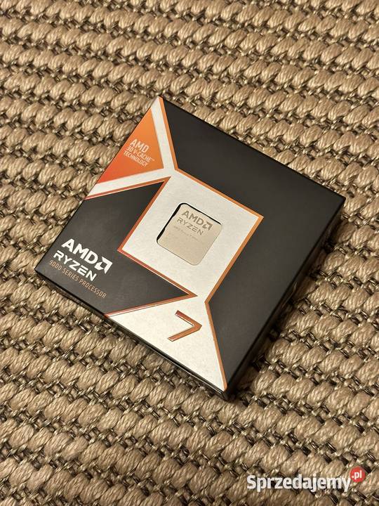 AMD RYZEN 7 9800X3D X8 47GHz AM5 BOX Nowy Warszawa sprzedam