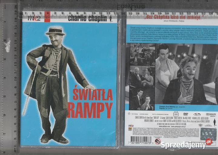 Charlie Chaplin Światła rampy DVD Pruszków