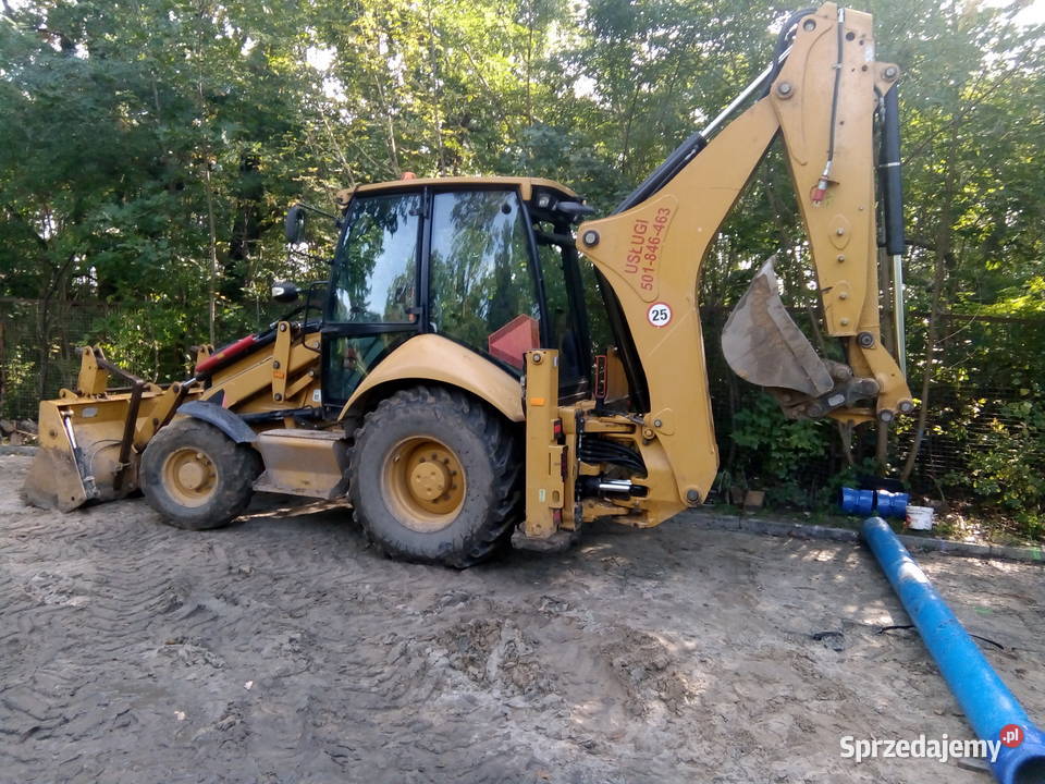 Koparkoładowarka cat 428e mazowieckie Warszawa