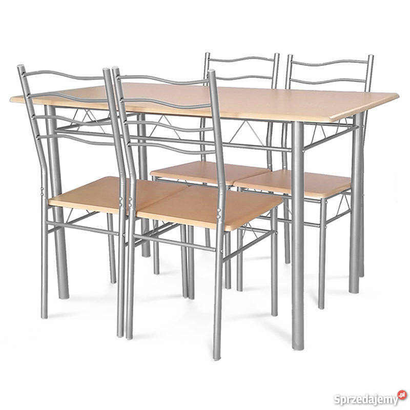 Zestaw mebli do kuchni jadalni  i salonu - stół i 4 krzesła