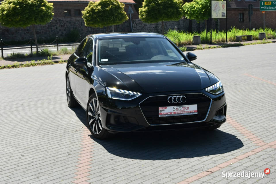 Audi A4 Limousine 35TFSi 150 Automat 2022r SALON tempomat Kampinos
